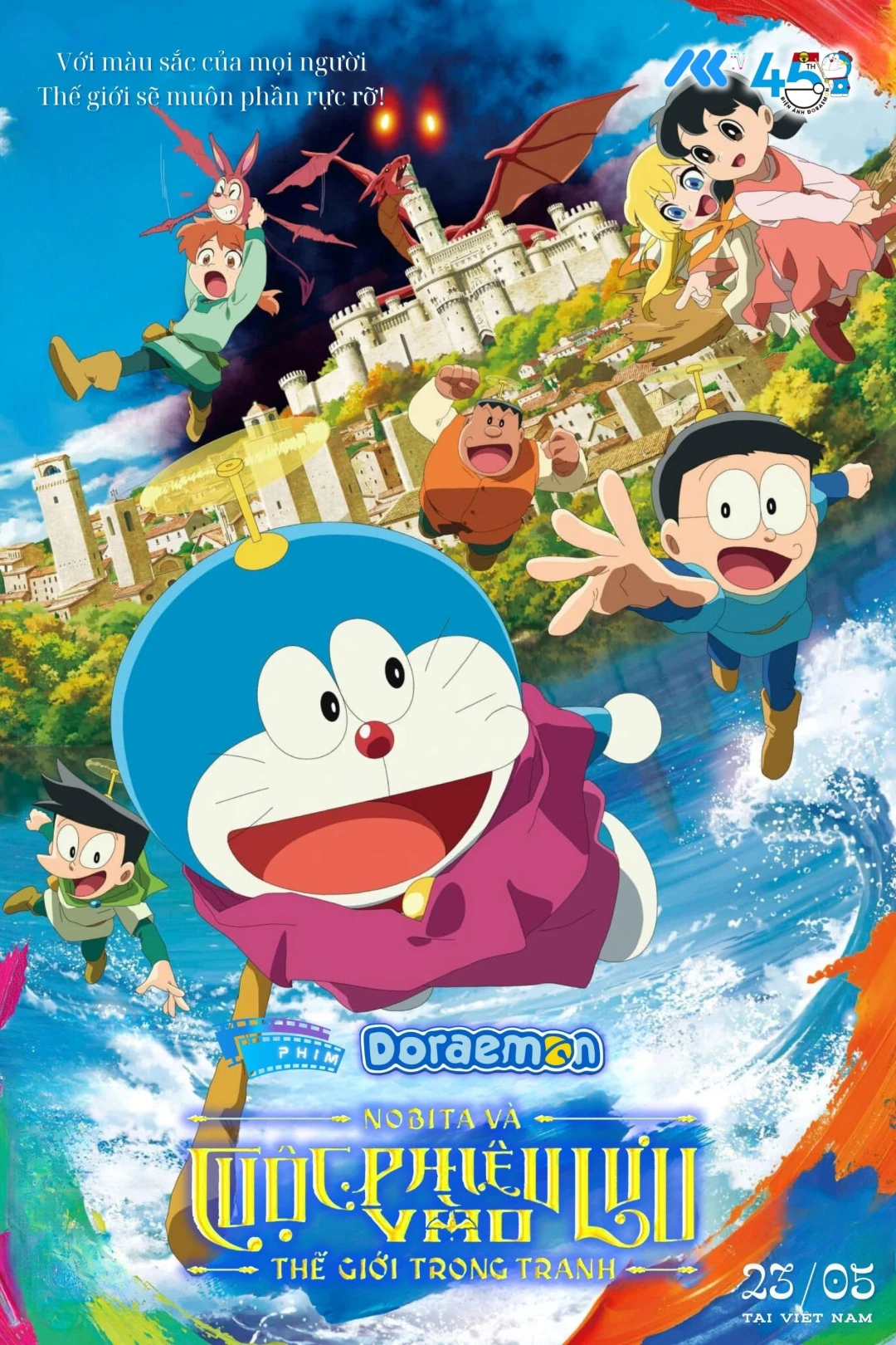 Doraemon: Nobita Và Cuộc Phiêu Lưu Vào Thế Giới Trong Tranh (Doraemon the Movie: Nobita's Art World Tales) [2025]