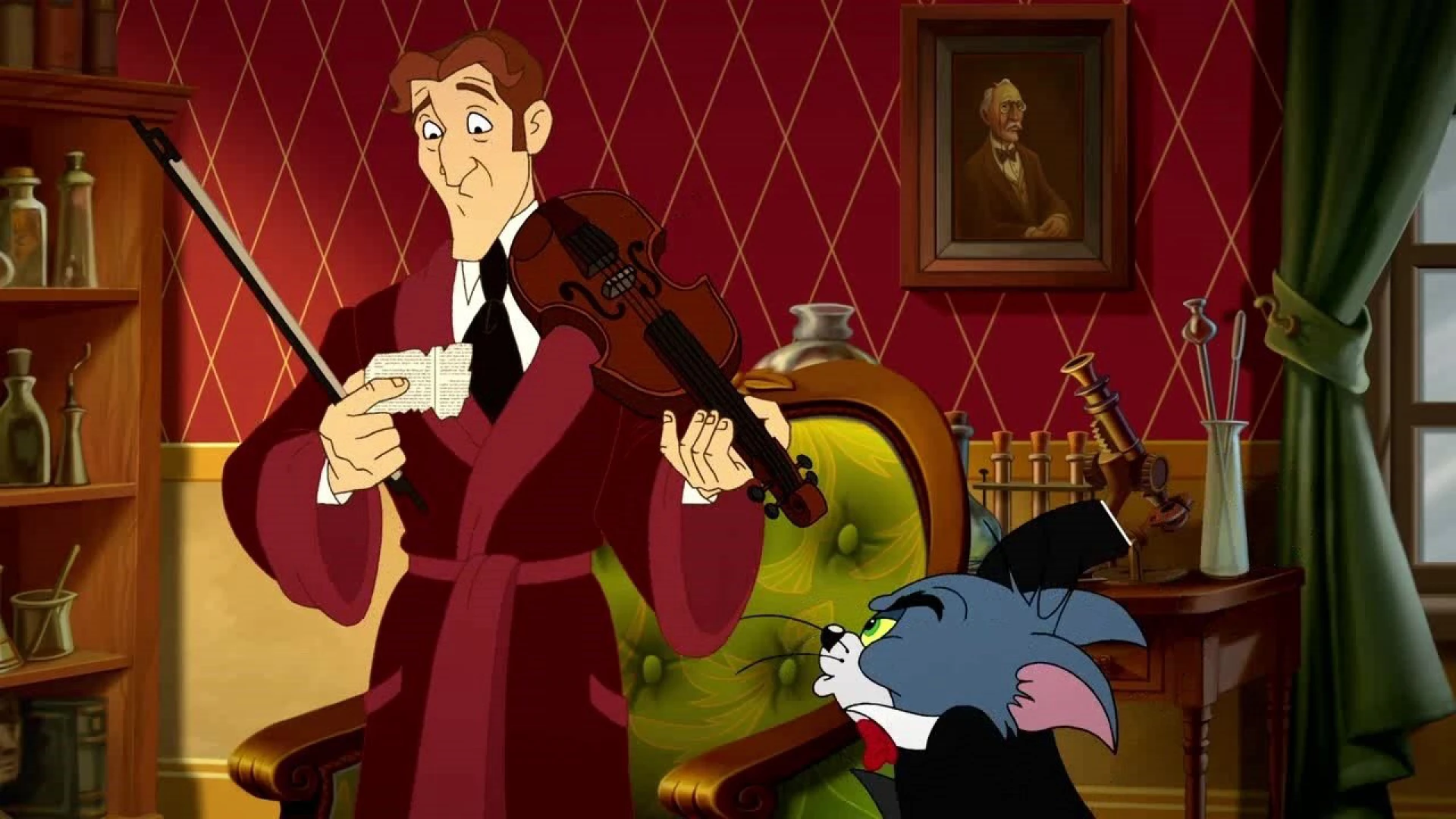 Tom và Jerry Gặp Thám Tử Sherlock Holmes